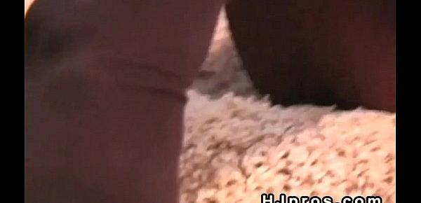  Brunette shows pussy closeup through sheer pantyhose